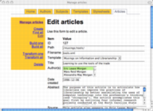 manage articles