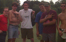frisbee dudes